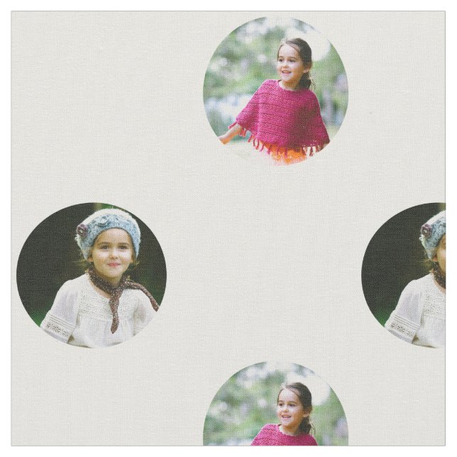 Tela Personalizado 2 Impresión de puntos fotográficos (De cerca)