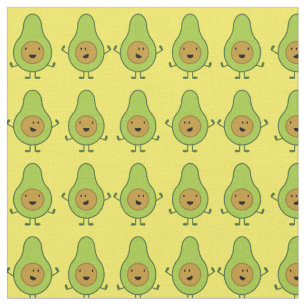 Tela Personalizado aguacate cute niños