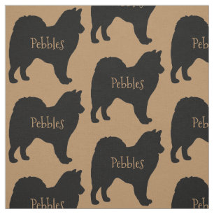 Tela Personalizado Americano esquimo Dog Rama Fabric