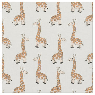 Tela Personalizado Baby Giraffe Fabric Print para niños