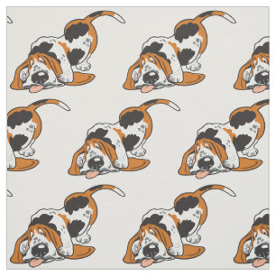 Tela personalizado Basset Hound
