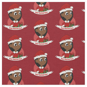 Tela personalizado chica navidades