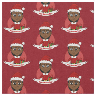 tela personalizado chica navidades