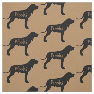 Tela Personalizado Coonhound Dog Fabric