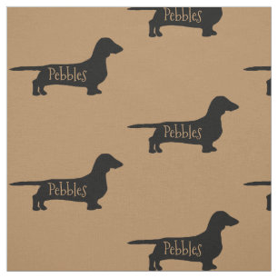 Tela Personalizado Dachshund Dog Fabric