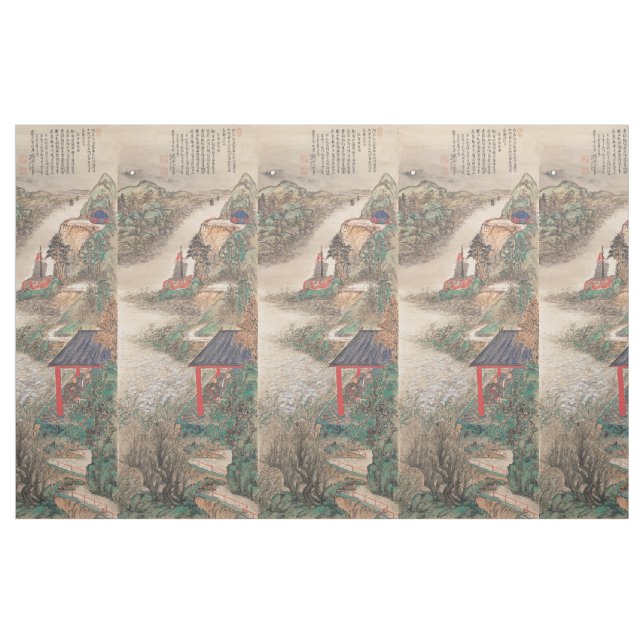 tela personalizado de arte japonesa (Yarda)