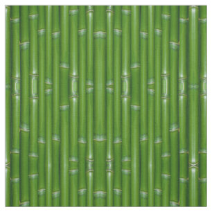 Tela Personalizado de bambú verde