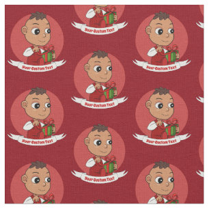 Tela Personalizado de bebé de Navidades hábiles