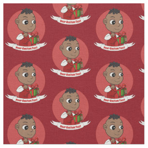 Tela Personalizado de bebé de Navidades hábiles