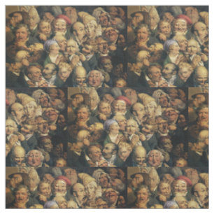 tela personalizado de expresiones de Daumier