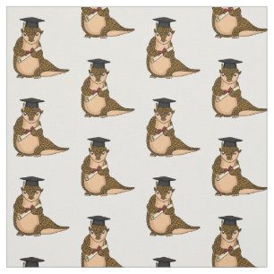 Tela Personalizado de graduación de pangolin lindo