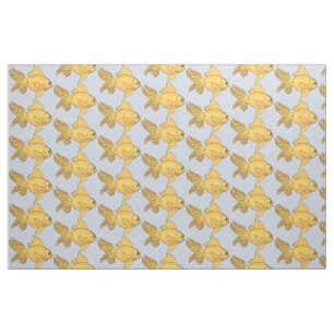 tela personalizado de ilustracion de pescado