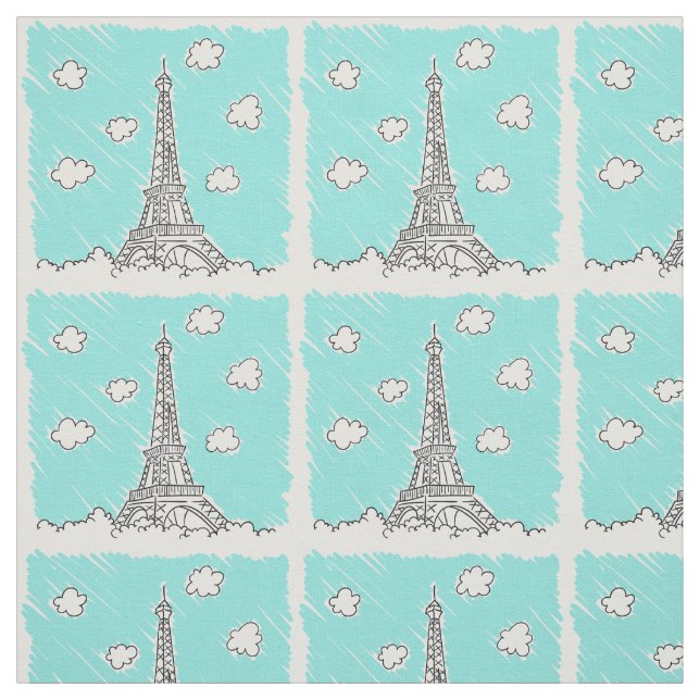 tela personalizado de la Torre Eiffel (Retal)