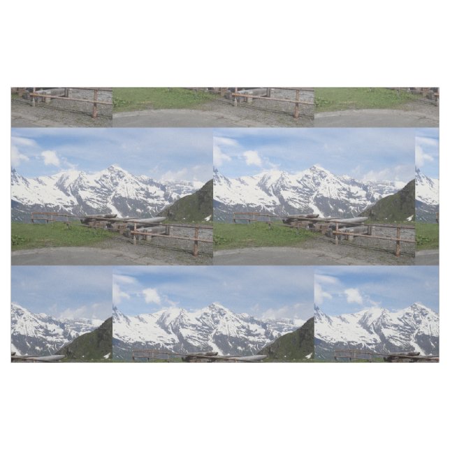 tela personalizado de los Alpes austríacos ("Cuarto gordo" (fat quarter))