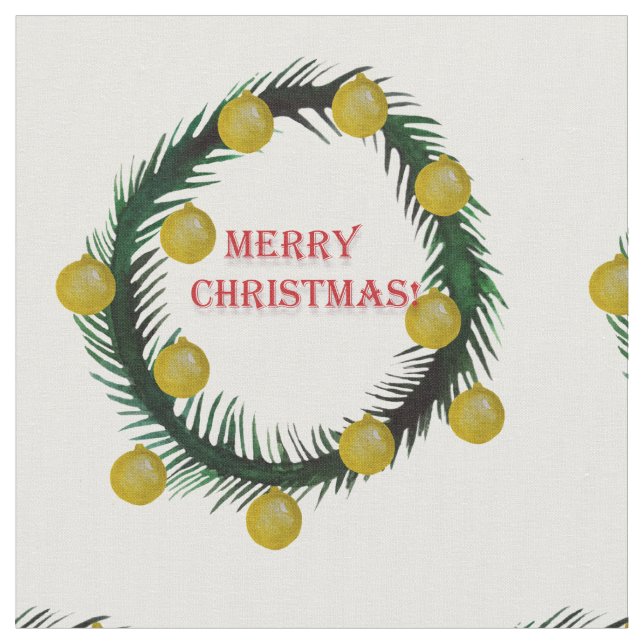 Tela Personalizado de Navidad Fabric (De cerca)