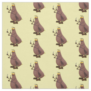 Tela Personalizado de pulgas fea hambrienta