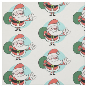 tela personalizado de Santa Claus