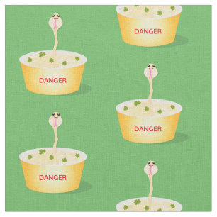 Tela Personalizado de serpientes de fideos de pelo hues