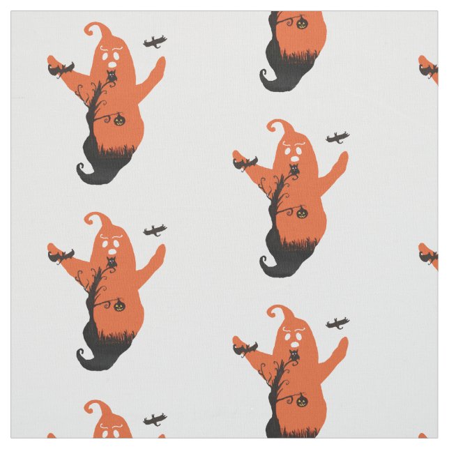 Tela Personalizado Fabric Halloween (Retal)