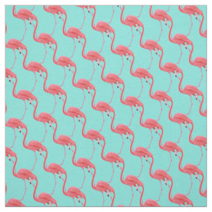 Tela Personalizado Fabric-Pink Flamingo