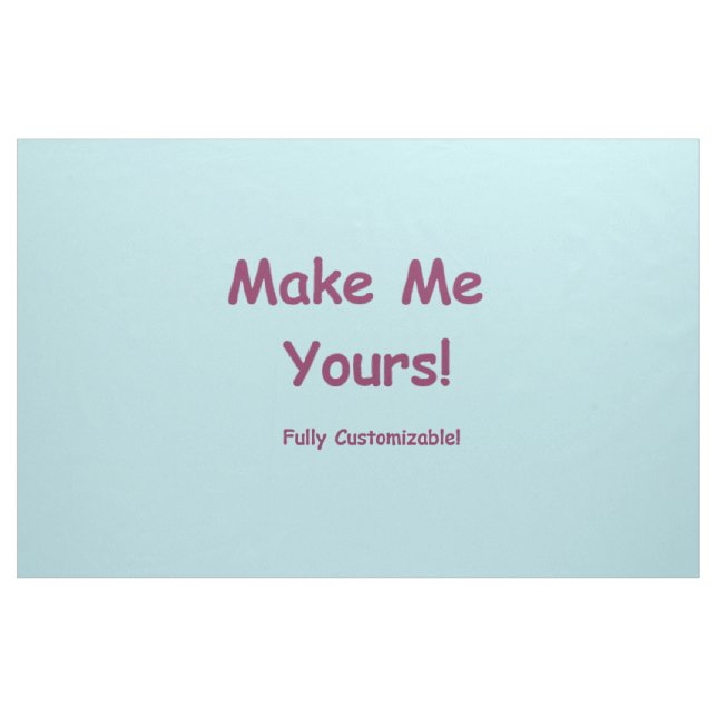 Tela Personalizado Fabric Usted Diseño! (Yarda)