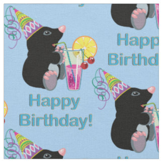 Tela personalizado. ¡Feliz cumpleaños!