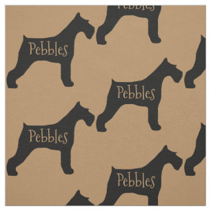 Tela Personalizado Giant Schnauzer Dog Fabric
