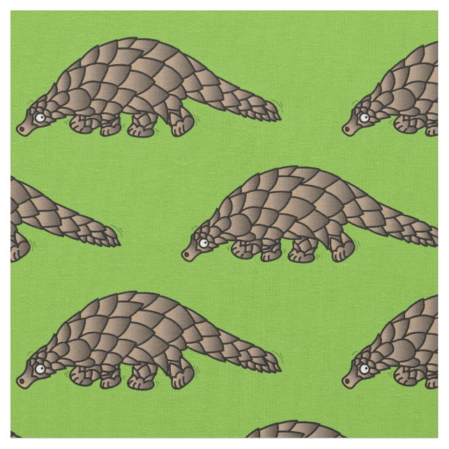 Tela Personalizado Infantil Cute Pangolins (De cerca)