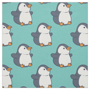 Tela Personalizado Infantil Cute Penguin