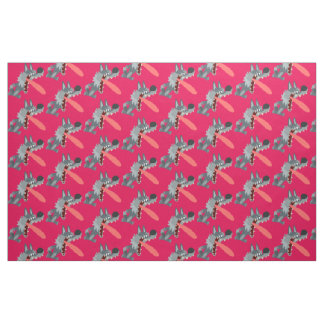 Tela Personalizado muy emocionado Wolf Fabric