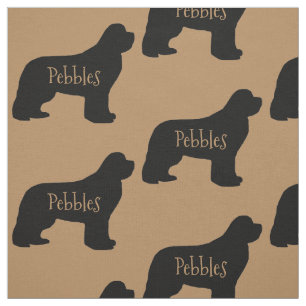 Tela Personalizado Newfoundland Dog Fabric