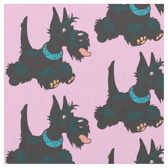 Tela Personalizado scottish terrier (De cerca)