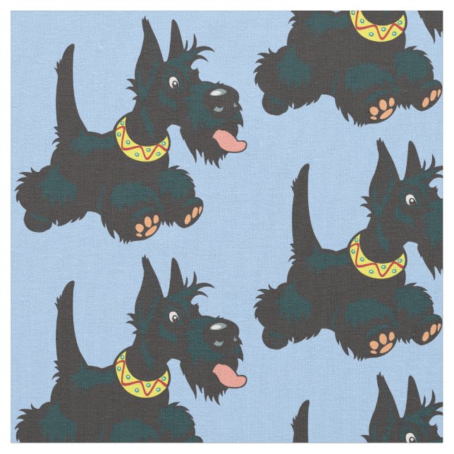 Tela Personalizado scottish terrier (De cerca)