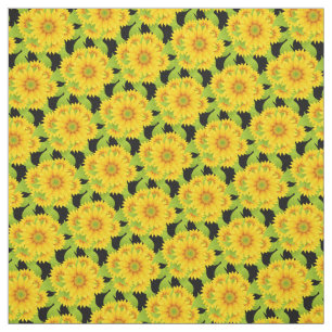 Tela Personalizado Sunflowers Fabric