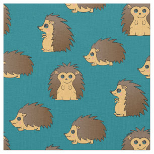 Tela Personalizados de Porcupines Cute Hedgehogs
