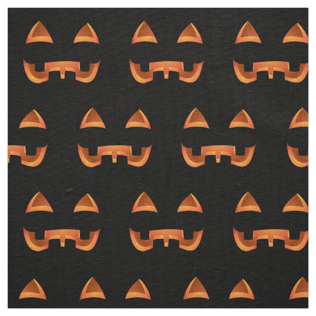 Tela Personalizar de tejidos de halloween Fabric Jack-o (Retal)