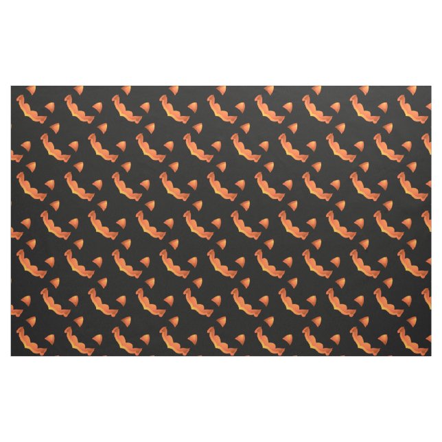 Tela Personalizar de tejidos de halloween Fabric Jack-o ("Cuarto gordo" (fat quarter))