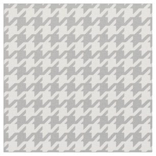 Tela Personalizar tu propio patrón gris blanco de galg