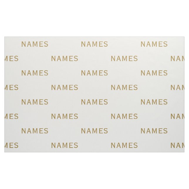 Tela Personalized With Last Name or Nickname on Them (Yarda)