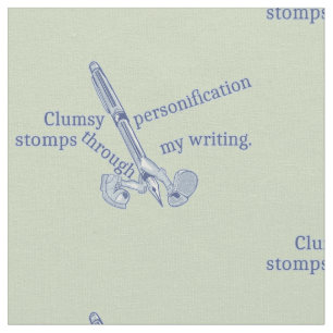 Tela Personificación Graciosa Escritura Creativa