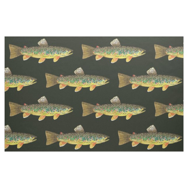 Tela Pesca de trucha (Yarda)