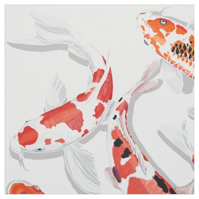Tela Pescado de Koi (Retal)