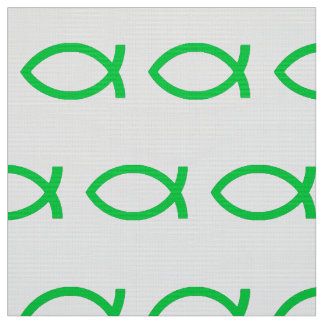 Tela Pescado verde Jesús