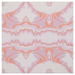 Tela Pewal Rosa Whimsical Intricado Patrón Multi Color