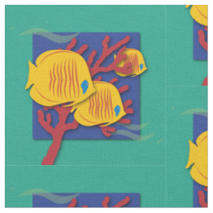 Tela Pez Tropical