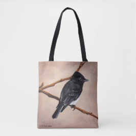 Tela Phoebe en bolso de mano marrón