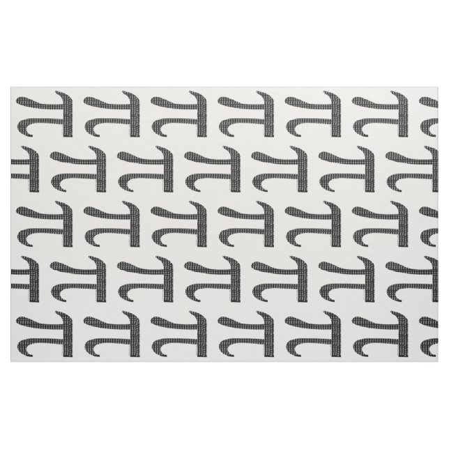 Tela Pi simple ("Cuarto gordo" (fat quarter))