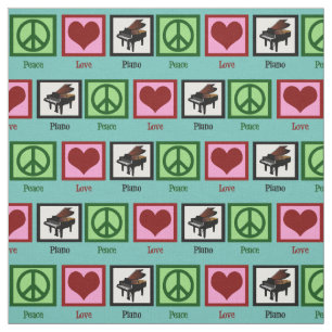 Tela Piano del amor de la paz