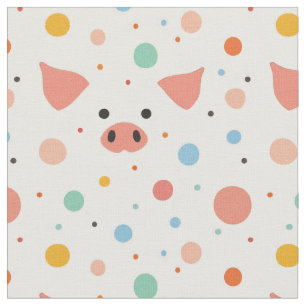 Tela Picos y puntos de polka