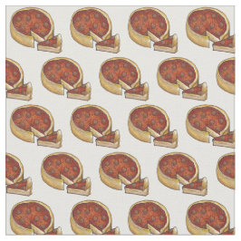 Tela Pie de comida para pizzas en deep Pepperoni Pizza 